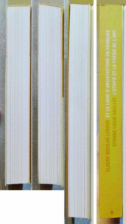 Claude Nicolas Ledoux Et Le Livre D'architecture En Français - Suivi De Etienne Louis Boullée L'utopie Et La Poésie De L'art – Image 9