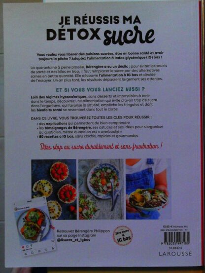 Je réussis ma détox sucre - Comprenez et cuisinez IG bas au quotidien – Image 4