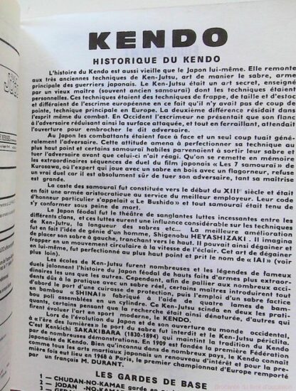 Le Memento Des Arts Martiaux. Judo Karate. Aikido Kendo – Image 8