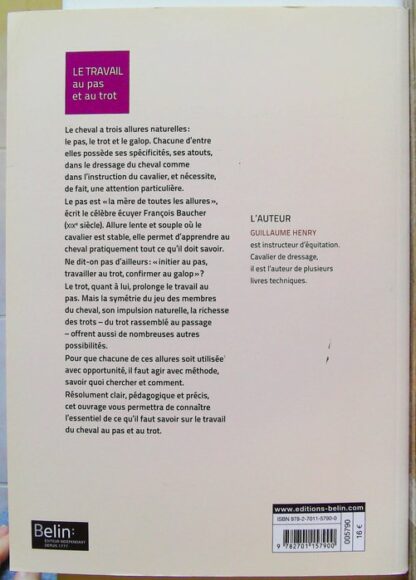 Le travail au pas et au trot – Image 3