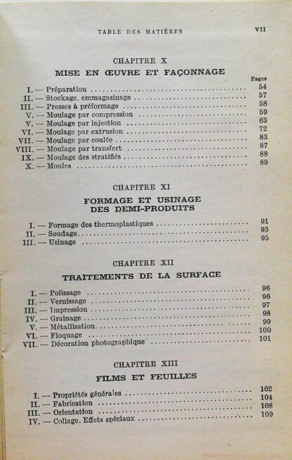 Matières plastiques. Tomes 1,2 et 3 aide-mémoire Dunod – Image 6