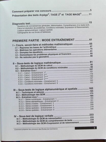 Passerelle 1 et 2 et Tremplin 1 et 2 - Savoir faire, techniques et astuces ; TAGE-MAGE, TAGE 2, ARPEGE – Image 4