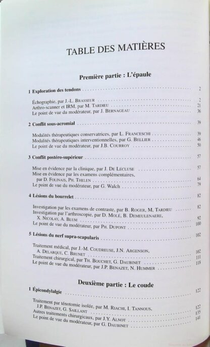 Pathologie traumatique du membre supèrieur chez le sportif. Convergences et divergences, 15eme journée de traumatologie du sport de la Pitie-Salpetriere – Image 4