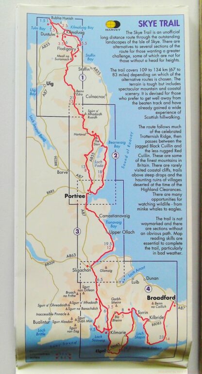 Skye Trail (carte géographique en anglais) – Image 4
