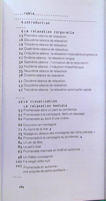 Textes de relaxation et de visualisation - Pour une vie sans stress – Image 5