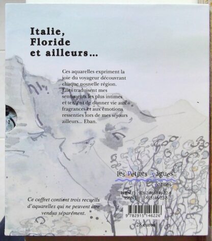 Voyages - coffret en 3 recueils d'aquarelles : Floride, Italie, ailleurs – Image 3