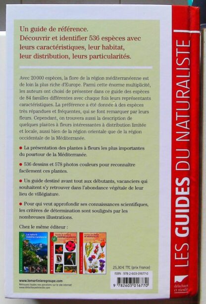 Guide de la flore méditerranéenne - Caractéristiques, habitat, distribution et particularités de 536 espèces – Image 3