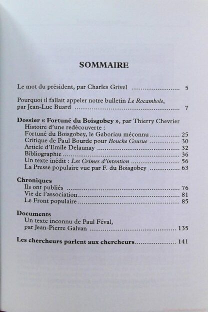 Le Rocambole-Fortuné du Boisgobey Numéro 1 – Image 4