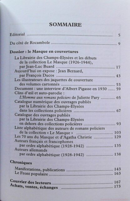 Le Rocambole-le Masque en Couvertures Numéro 3 – Image 4