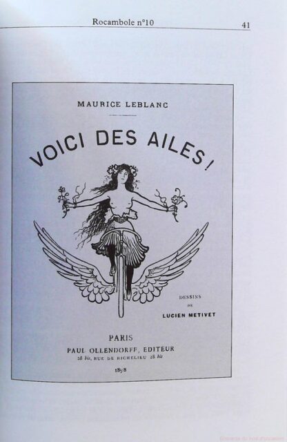 Le Rocambole numéro 10 Arsène Lupin Edition Pierre Lafitte- – Image 6