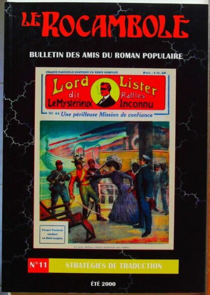 Le Rocambole numéro 11 2000 Strategies de Traduction