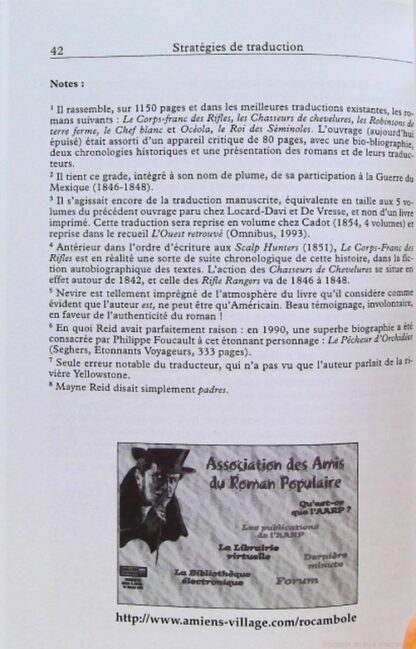 Le Rocambole numéro 11 2000 Strategies de Traduction – Image 6