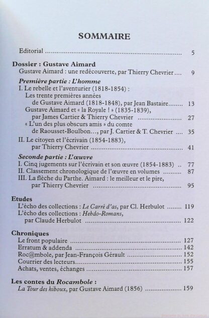 Le Rocambole numéro 13 Gustave Aimard- – Image 5