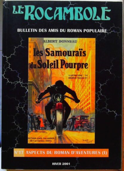 Le Rocambole numéro 17 - Aspects du roman d'aventure-1-