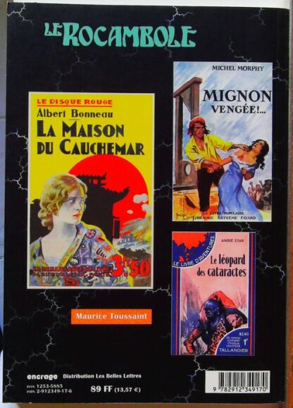 Le Rocambole numéro 17 - Aspects du roman d'aventure-1- – Image 4