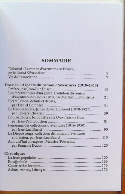 Le Rocambole numéro 17 - Aspects du roman d'aventure-1- – Image 5