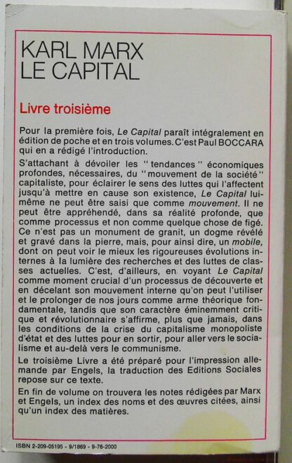 Le capital - Livre troisième – Image 3