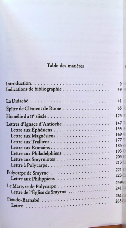 Les Pères Apostoliques - Texte intégral- – Image 5