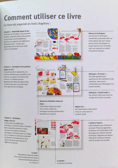 Pour tout réussir à l'acrylique sans stresser - 300 Techniques, Trucs & Astuces- – Image 7