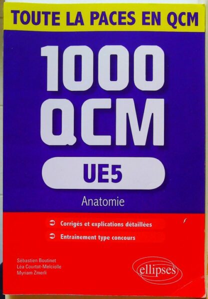 UE5 - Anatomie - 1000 Qcm