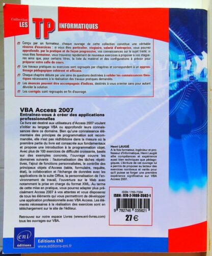 VBA Access 2007 - Entra^inez-vous à créer des applications professionnelles – Image 3