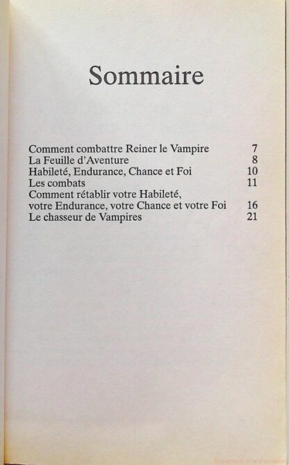 La revanche du vampire  Un livre dont vous etes le héros – Image 4