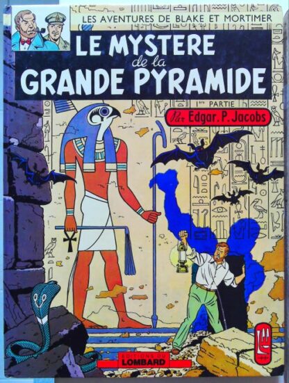 Lot 2 BD Le mystère de la grande pyramide – Blake et Mortimer