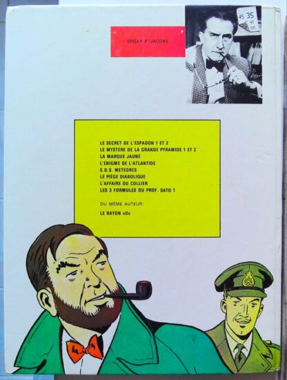 Lot 2 BD Le mystère de la grande pyramide  Blake et Mortimer – Image 3