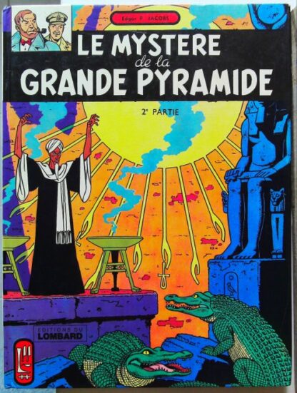 Lot 2 BD Le mystère de la grande pyramide  Blake et Mortimer – Image 7