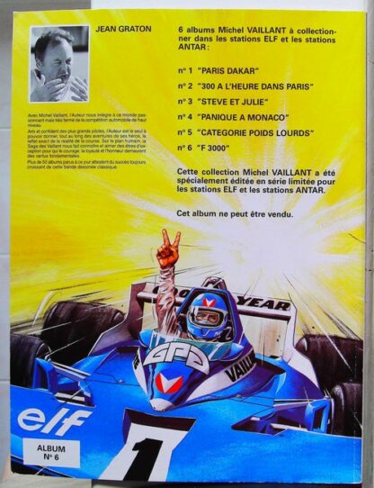 Michel Vaillant  Elf-Antar  6-6 -  F 3000 – Image 3