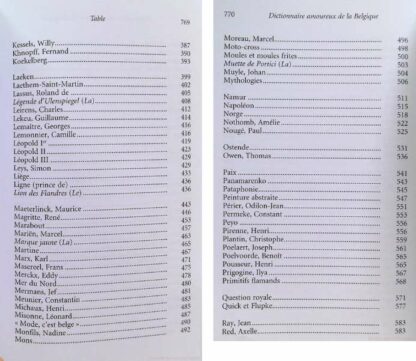 Dictionnaire Amoureux de la Belgique – Image 6