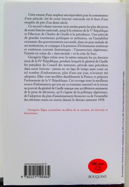Histoire de la IVe République - Tome 2 - De 1956 à janvier 1959 – Image 3