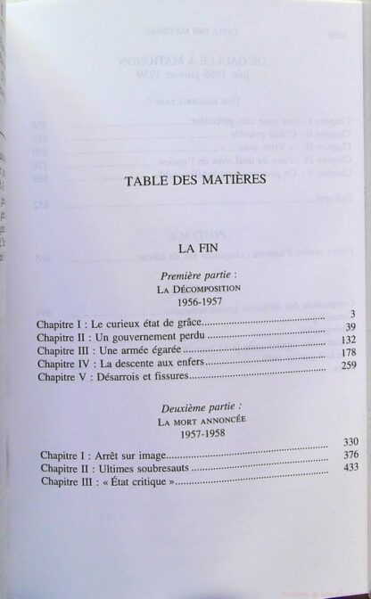Histoire de la IVe République - Tome 2 - De 1956 à janvier 1959 – Image 4