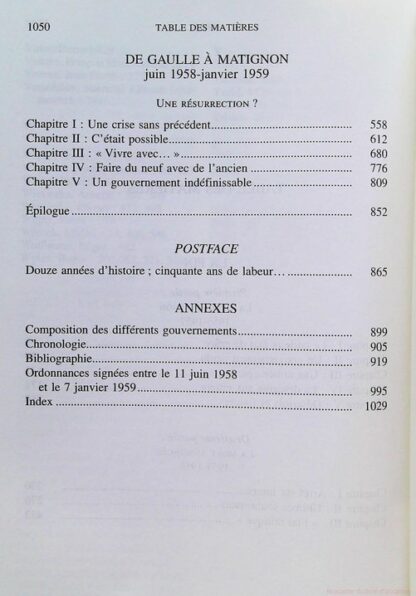 Histoire de la IVe République - Tome 2 - De 1956 à janvier 1959 – Image 5