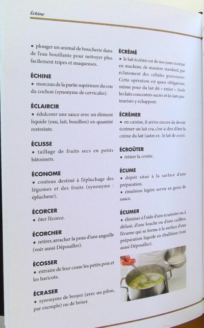 Le lexique culinaire de Ferrandi  1500 définitions et 200 photographies – Image 5