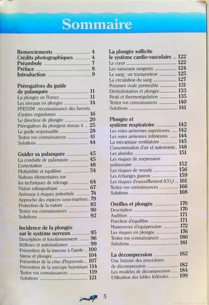 Plongée plaisir, niveau 4 et 5 - Conduite de palanquee et Direction de plongée – Image 4