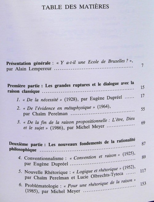 L'homme et la rhétorique, l'ecole de bruxelles – Image 4