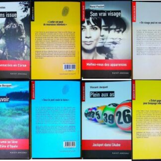 4 livres Polars en nord (titres dans la description)