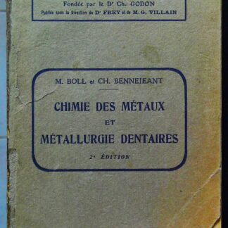 Chime des métaux et métallurgie dentaires
