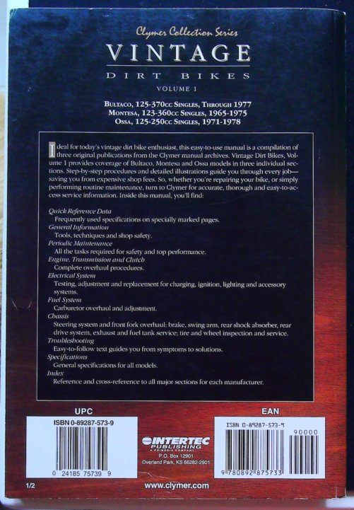 Clymer Vintage Dirt Bikes – Image 3