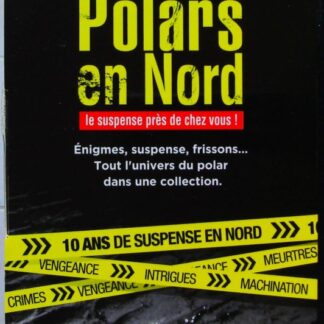 Coffret de 4 livres Polars en Nord (Titres en description) N°129,164,151 e 140