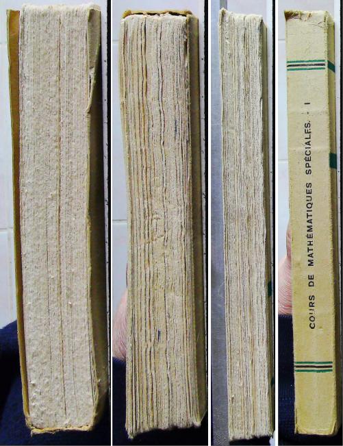 Cours De Mathematiques Speciales. Tome I. Elements D'Algebre Et De Geometrie Analytique. – Image 4