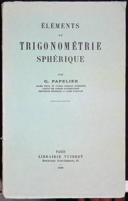 Trigonométrie sphérique