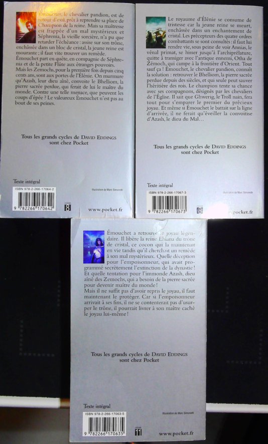 La trilogie des Joyaux : 1-Le trone de diamant 2-Le chevalier de rubis 3-La rose de saphir – Image 3