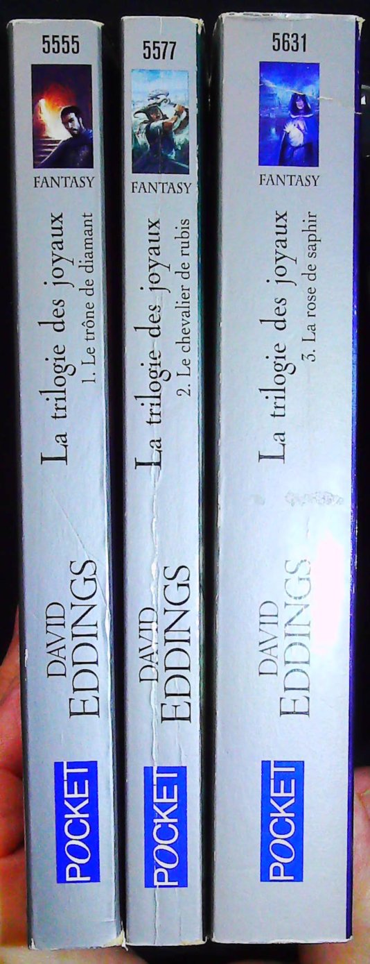 La trilogie des Joyaux : 1-Le trone de diamant 2-Le chevalier de rubis 3-La rose de saphir – Image 7