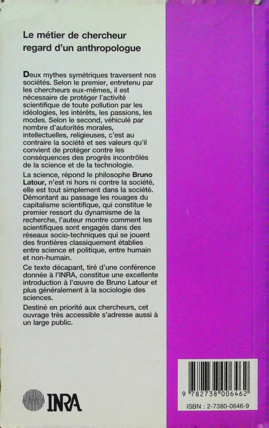 Le métier de chercheur, regard d'un anthropologue – Image 3