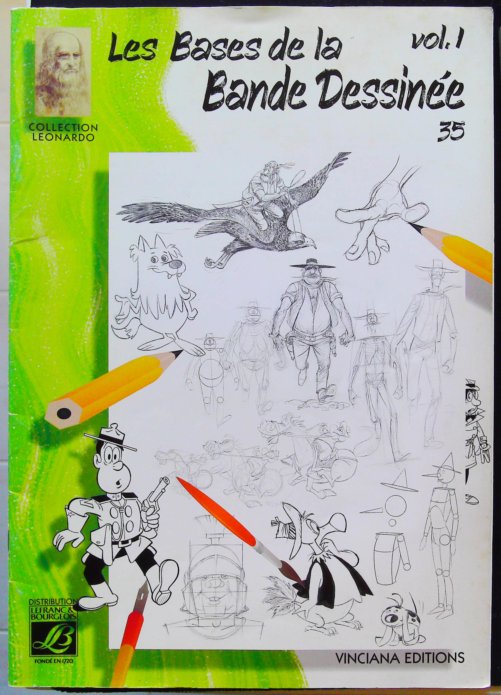 Lefranc Bourgeois Album Léonardo n°35 Les Bases de la bande dessinée volume 1