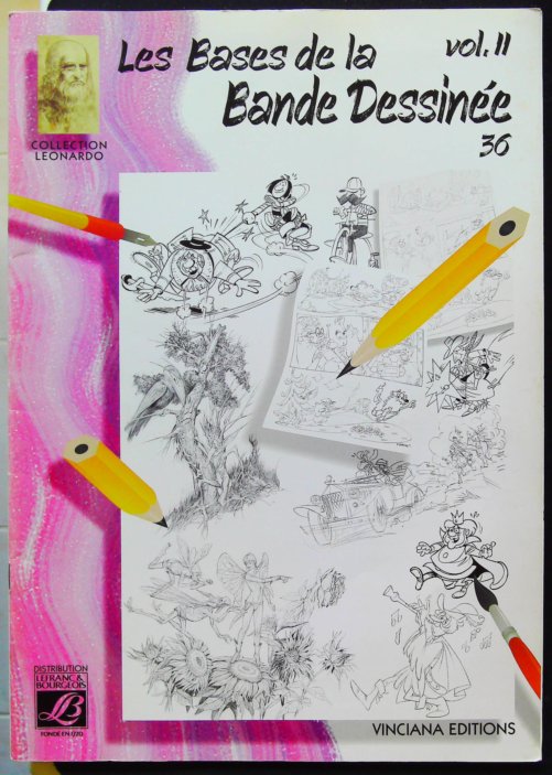 Lefranc Bourgeois Album Léonardo n°36 Les Bases de la bande dessinée volume 2