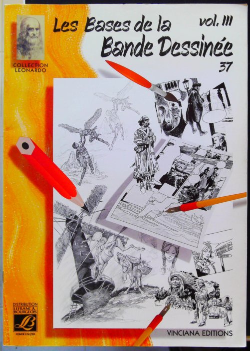 Lefranc Bourgeois Album Léonardo n°37 Les Bases de la bande dessinée volume 3