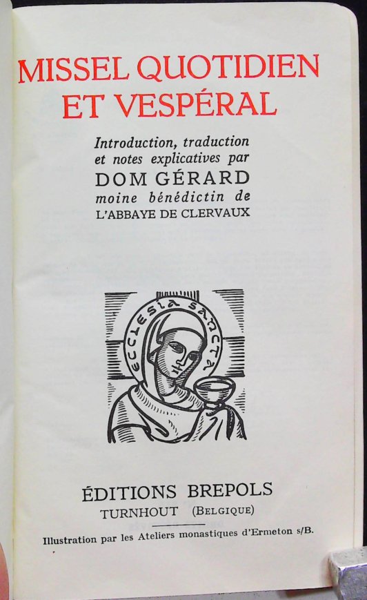 Missel Quotidien Vesperal – Image 4